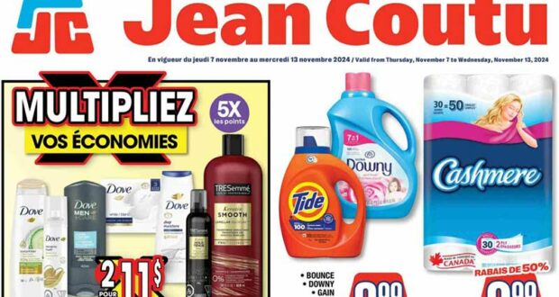 Jean Coutu Circulaire du 7 novembre au 13 novembre 2024