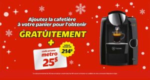 Obtenez gratuitement une cafetière Tassimo