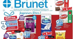 Brunet Circulaire du 19 décembre au 25 décembre 2024