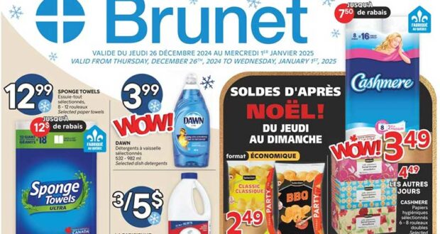 Circulaire Brunet Du 26 décembre au 1 janvier 2025