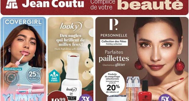 Circulaire Jean Coutu Complice de votre Beauté