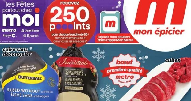 Circulaire Metro du 12 décembre au 18 décembre 2024