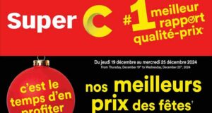 Circulaire Super C du 19 décembre au 25 décembre 2024