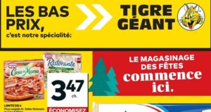 Circulaire Tigre Géant du 11 décembre au 17 décembre 20