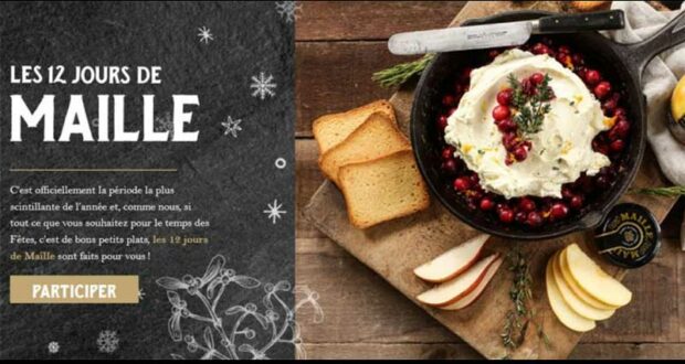 Concours Maille – Les 12 jours de Noël (3280 $)