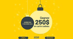 Gagnez 2 Carte-cadeau MAYRAND de 250 $