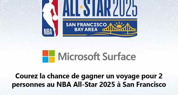 Gagnez 2 voyages pour 2 à San Francisco (7800 $)