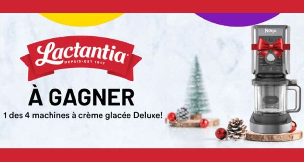 Gagnez 4 machines à crème glacée Deluxe