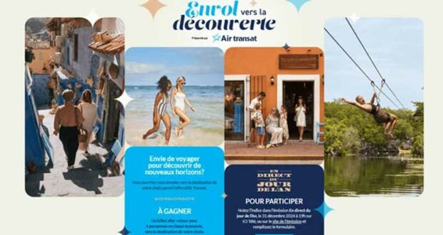 Gagnez Un crédit voyage de 8000 $