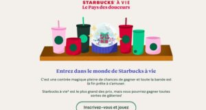 Gagnez Un prix Starbucks pour la vie (Valeur de 72.108 $)