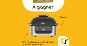 Gagnez un gril d'intérieur antiadhésif 5-en-1 avec friteuse à air