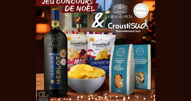 Gagnez un lot Croustisud x Grand Sud