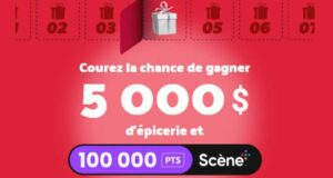 Gagnez un lot de 5000 $ d’épicerie