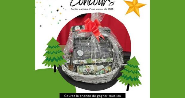 Gagnez un panier cadeau incroyable de 130 $