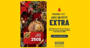 Gagnez une carte cadeau Mayrand de 250 $