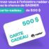 Gagnez une carte-cadeau Raddar de 500 $