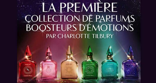 Échantillons gratuits des parfums Emotions de Charlotte Tilbury