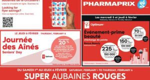 Circulaire Pharmaprix du 1 février au 6 février 2025