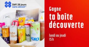 Gagne ta boîte de boissons sans alcool du Défi 28 jours