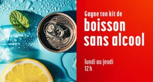 Gagne ton kit de boissons sans alcool