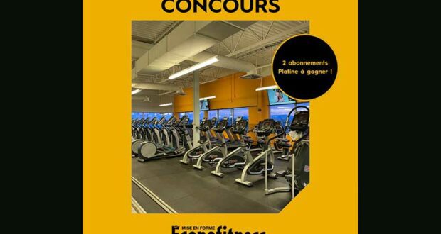 Gagnez 2 abonnements Platine Éconofitness pour 1 an