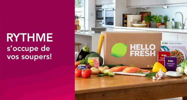 Gagnez 5 boites de repas prêt-à-cuisiner Hello Fresh