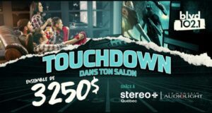 Gagnez un touchdown dans ton salon (3250 $)