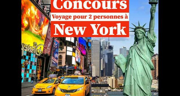 Gagnez un voyage pour deux à New York (1300 $)