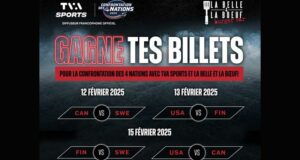 Gagnez vos billets pour la Confrontation des 4 Nations (1200 $)