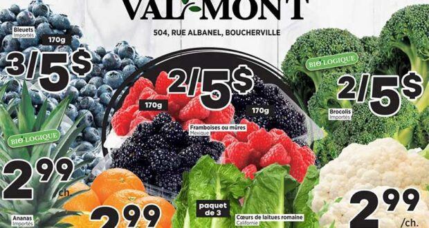 Valmont Circulaire du 9 janvier au 15 janvier 2025