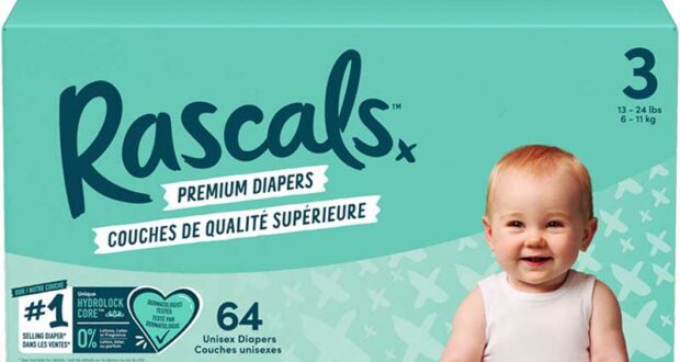 Échantillons gratuits des couches Premium de Rascals