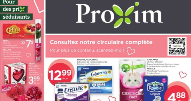 Circulaire Proxim du 6 février au 12 février 2025