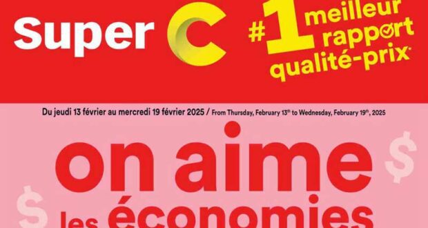 Circulaire Super C du 13 février au 19 février 2025