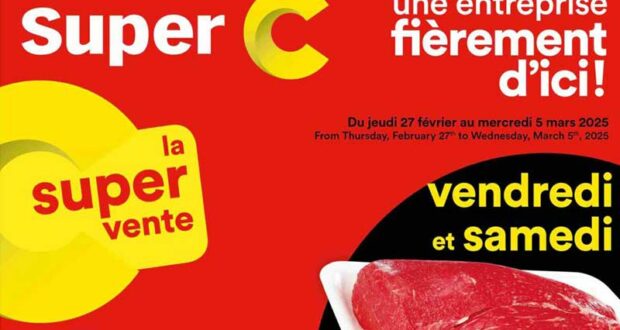 Circulaire Super C du 27 février au 5 mars 2025