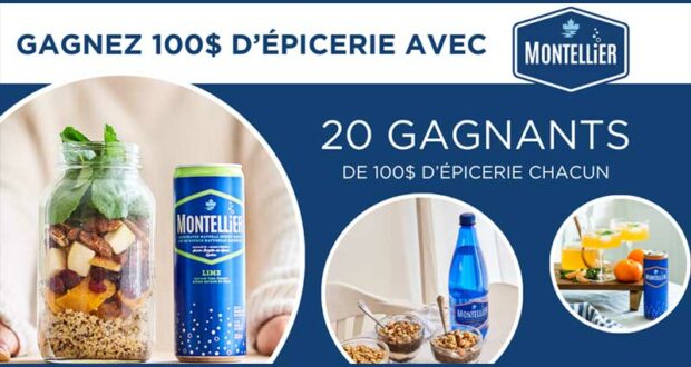 Gagnez 20 prix d'épicerie de 100 $ chacun