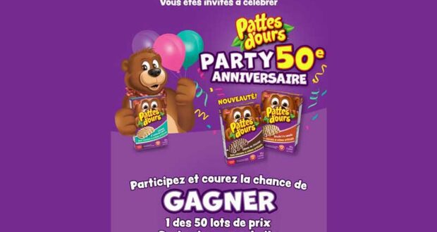 Gagnez 50 ensembles de prix amusants (60 $ chaque)