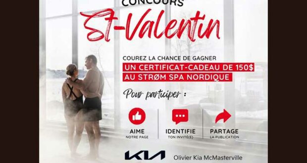 Gagnez un certificat-cadeau de 150$ au Strøm spa nordique