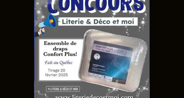 Gagnez un ensemble de draps Confort Plus