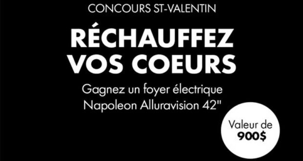 Gagnez un foyer Napoleon Alluravision 42" NEFL42 (900 $)