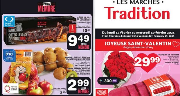 Marchés Tradition Circulaire du 13 février au 19 février 2025