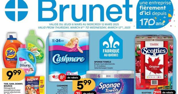 Brunet Circulaire du 6 mars au 12 mars 2025