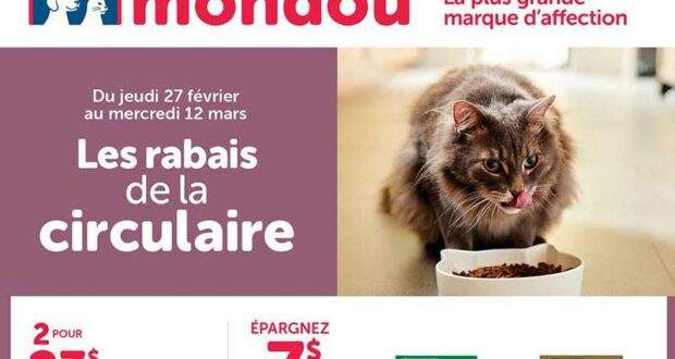 Circulaire Mondou du 27 février au 12 mars 2025