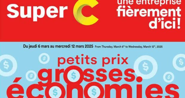 Circulaire Super C du 6 mars au 12 mars 2025