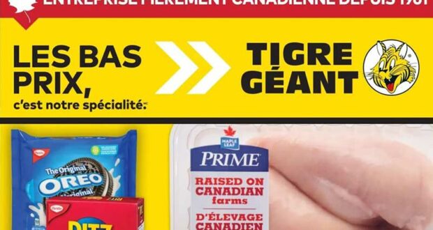 Circulaire Tigre Géant du 5 mars au 11 mars 2025