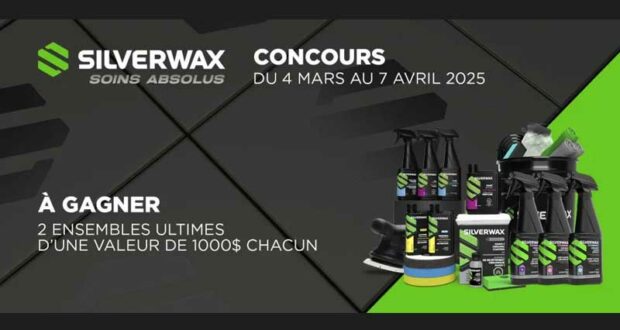 Gagnez 2 ensembles ultimes Silverwax (1000 $ chacun)