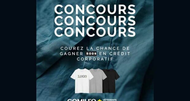 Gagnez 500 $ de crédit chez Comilfo