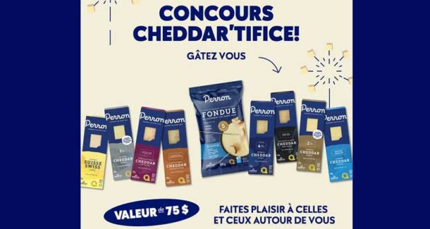 Gagnez un assortiment de nos fromages Perron