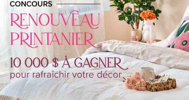 Gagnez une Carte-cadeau Linen Chest de 10000 $