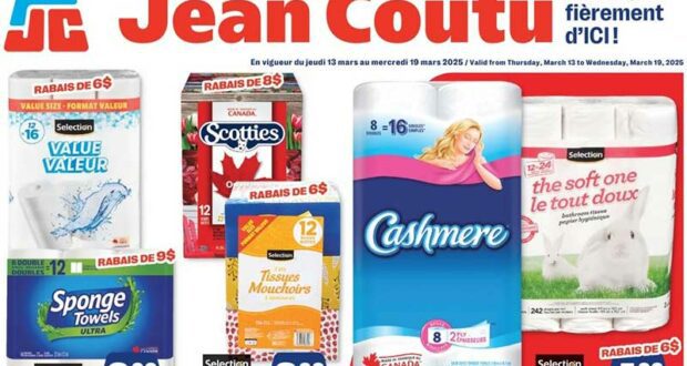 Jean Coutu Circulaire du 13 mars au 19 mars 2025