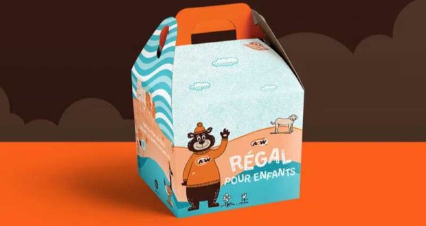 Régal pour enfants gratuit chez A&W